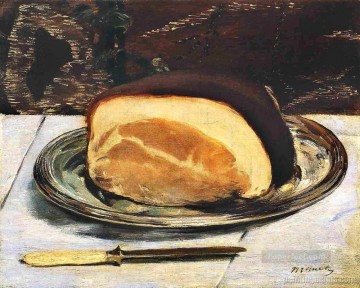 El jamón Eduard Manet Impresionismo bodegón Pinturas al óleo
